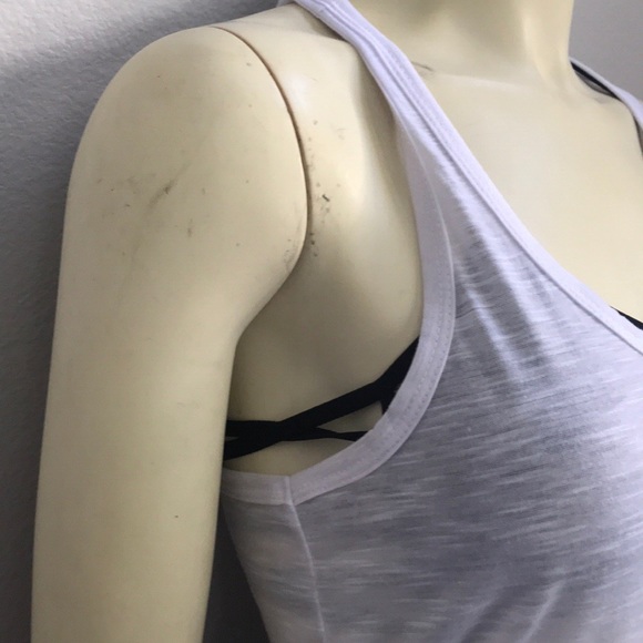 Black Racerback Muscle shirt top - Picture 5 of 5